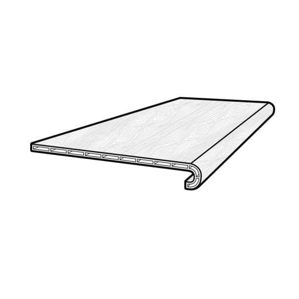 Accessories Ingenious Stair Tread Accessories Accessories - VV COREtec Stair Tread - Round | Giant Commercial Flooring