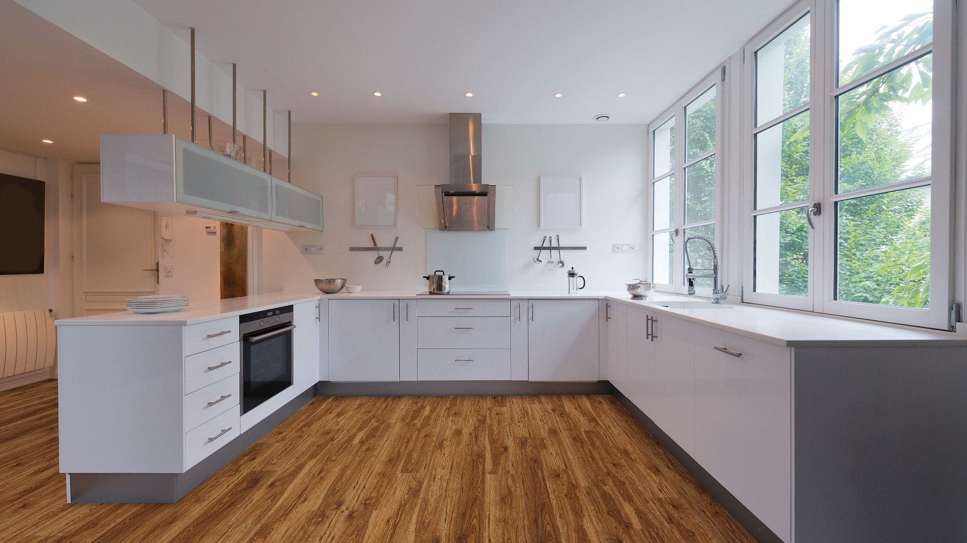 COREtec VV024 COREtec Plus 7″ Midway Oak Coretec 2 COREtec - VV024 COREtec Plus 7" Midway Oak | Giant Commercial Flooring